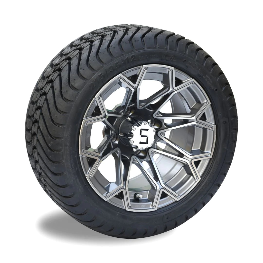 12 Inch Golf Cart Rims and Tires 215/35-12 - TR3 - Image 5