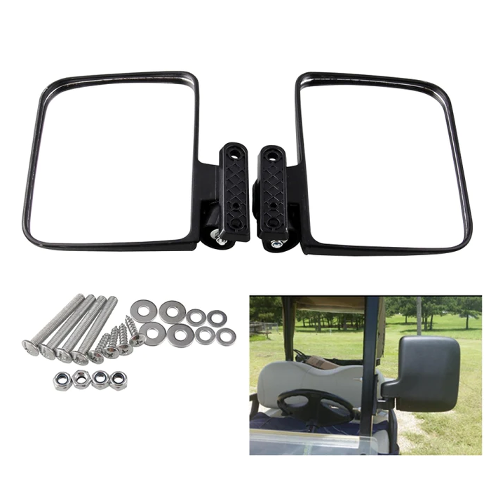 Side Mirror Rear View Mirror for Golf Carts